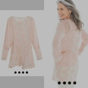 Chico's Beautiful Statement Lace Tunic